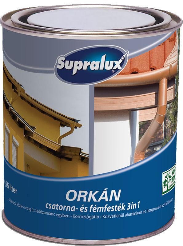 Supralux ORKÁN csatorna és fémfesték 3in1 – Supralux